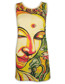 MIRROR Women´s Tank Dress - Silent Buddha