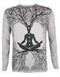 Sure Men´s Longsleeve Shirt Wicca Art Guru  Size M L XL Shamane Yogi Buddha Hindu Boho Namaste
