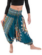WAKAPU Women's Trousers - One Size Tanuruha Aladin Harem Elephant Baggy Pants Shalwar