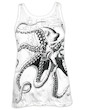 SURE Women's Tank Top - The Giant Kraken Octopus Sleeveless
