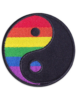 Patch Rainbow Yin & Yang