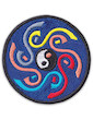 Patch Yin & Yang Wheel of Life