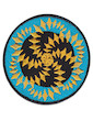 Patch Spiral Mandala