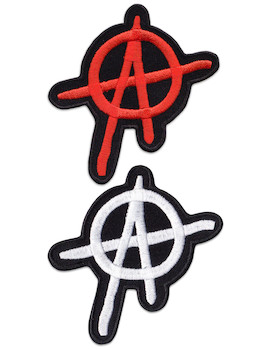 Patches Set of 2 Anarchy