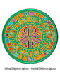 Patches Set of 6 Om Sun Wheel