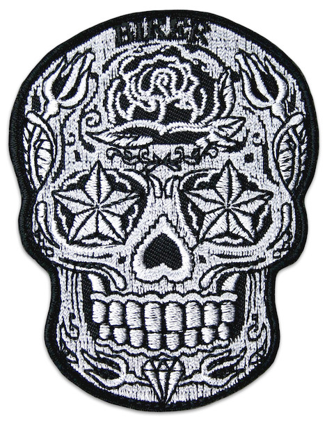 Aufnäher Sugarskull