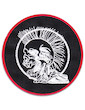 Punker´s Skull Patch Iron Sew On Punkrock England Mohican