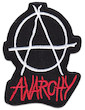 Anarchy Kingsize Patch Iron Sew On Punk Anarchist Anonymous