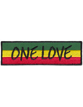 Aufnäher One Love - Reggae