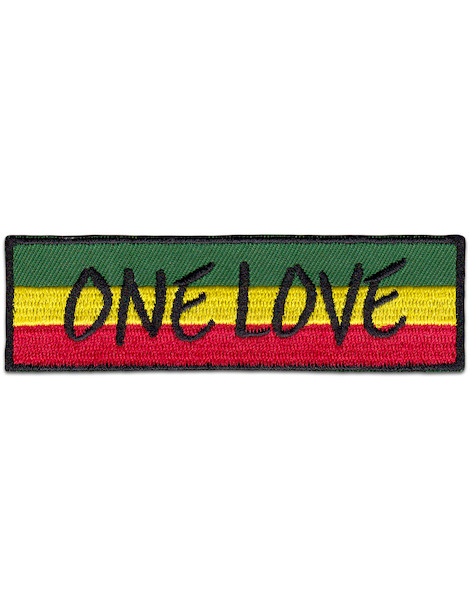 Aufnäher One Love - Reggae
