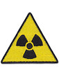 Aufnäher Radioaktiv