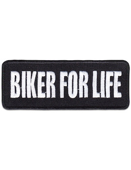 Aufnäher Biker For Life