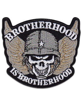 Aufnäher Brotherhood Is Brotherhood