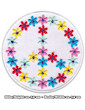 Peace Flower Power Patch Iron Sew On Hippie Alternative