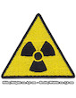 Radioactive Patch Iron Sew On Nuclear Disarmament